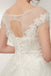 Scoop Cap Mangas Renda A-line Vestidos de Noiva Baratos Online, Vestidos de Noiva Exclusivos, WD570