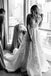 Bateau A linha laço baratos longos vestidos de casamento on-line, vestidos de noiva baratos, WD525
