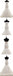 Cadarço de namorado popular sereia vestidos de casamento de gaze de cadarço brancos, WD0178