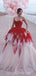 Querida Ruffle Tulle vestido de baile longos Evening Prom Dresses, Evening Party Prom Dresses, 12205
