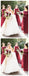 Jewel escuro vermelho Chiffon baratos baratos baratos dama de honra vestidos on-line, WG618