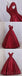 Βλέπε Μέσα από το Καπέλο Κόκκινα Λαχανικά Μια γραμμή Μακρύ Απογευματινού Χορού Φορέματα 1757