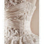 Χωρίς λουρί μια γραμμή η Λέις πέρασε μια γραμμή Γαμήλια Φορέματα, προσαρμοσμένα έκανε νυφικά, φτηνά νυφικά, WD215