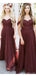Fora de vestidos de dama de honra vermelha e vermelha on-line, vestidos de damas de honor baratas, WG744