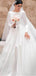 Mangas compridas A linha de vestidos de noiva longos on-line, vestidos de noiva baratos, WD542