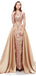 Μακριά Μανίκια Αποσπώμενο Λαμπερά Πούλιες Βράδυ Φορέματα Prom, Βράδυ Πάρτι, Φορέματα Prom, 12106