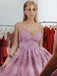 Spahgetti segura cadarço de cor lilás que regresso para casa curto barato decora online, CM660