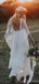 Backless Side Slit Lace Mermaid vestidos de casamento baratos on-line, vestidos de noiva exclusivos baratos, WD588