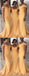 Desordem de noiva barata sexy de sereia longa amarela on-line, WG574