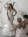 Σέξι Από τον Ώμο Backless Γοργόνων Δαντελλών Γαμήλια Φορέματα σε απευθείας Σύνδεση, WD420