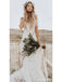 Fora do ombro Vintage Lace sereia vestidos de casamento baratos, Shore mangas vestidos de noiva, WD432